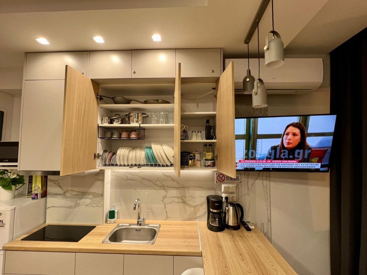 Smart Modern Apartment B Atenas Exterior foto